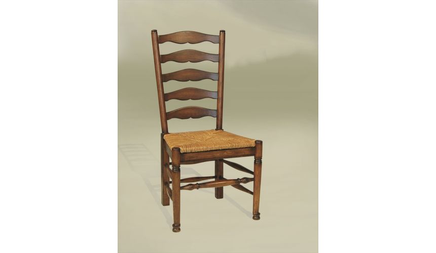 Antique ladder back discount chair