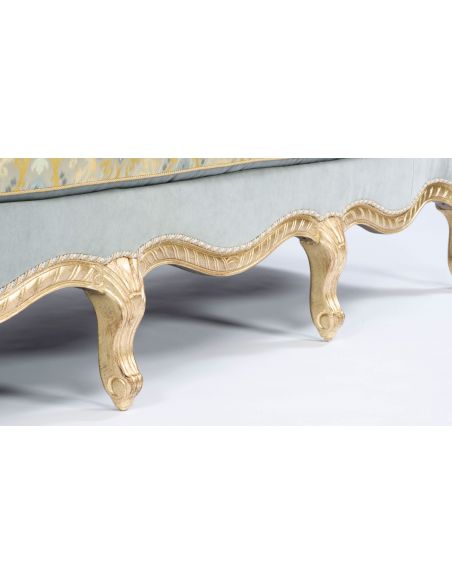 SOFA, COUCH & LOVESEAT French style sofa. Tufted luxury furniture. 301
