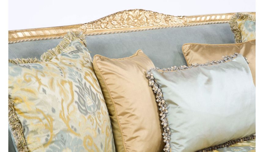 SOFA, COUCH & LOVESEAT French style sofa. Tufted luxury furniture. 301