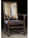 Dining Chairs Furniture home furnishing. Deer hair hide living room accent chair.