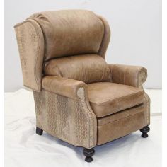 MOTION SEATING - Recliners, Swivels, Rockers Gator Leather Recliner, unique high style furniture