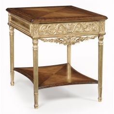 Square & Rectangular Side Tables Gilded Lamp-Side Table 593518