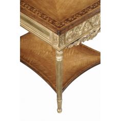 Square & Rectangular Side Tables Gilded Lamp-Side Table 593518 2