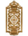 Decorative Accessories Hand carved pair of solid wood and gilded wall panel