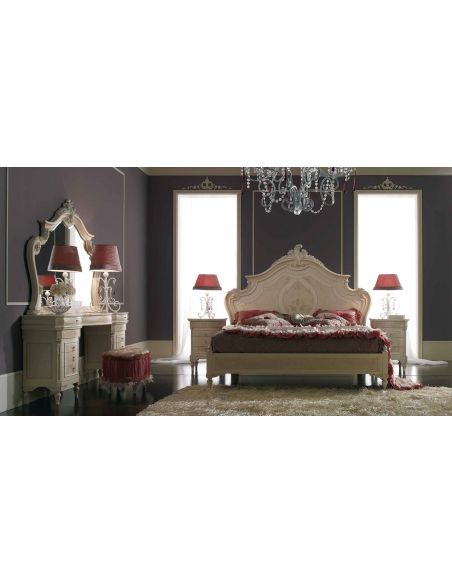 BEDS - Queen, King & California King Sizes Glamor girl bedroom set from our Furniture Masterpiece Collection