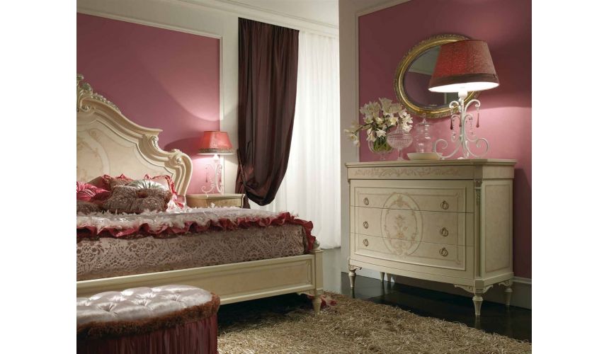 BEDS - Queen, King & California King Sizes Glamor girl bedroom set from our Furniture Masterpiece Collection