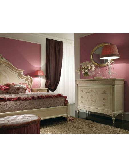 BEDS - Queen, King & California King Sizes Glamor girl bedroom set from our Furniture Masterpiece Collection