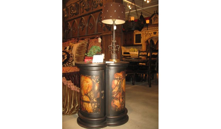 BEDS - Queen, King & California King Sizes Gothic high style bed high end bedroom set