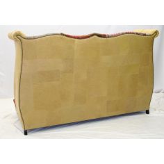 CHAIRS, Leather, Upholstered, Accent Gothic tapestry sofa, unique high style furniture 2