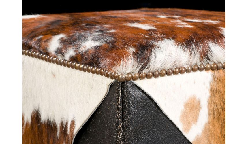 Luxury Leather & Upholstered Furniture Grand home furniture and furnishings. Cube ottomans. 13