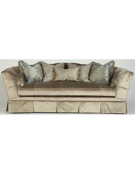 Hermitage sofa. Luxury furniture, Champagne