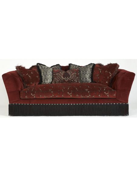 SOFA, COUCH & LOVESEAT Hermitage sofa. Luxury furniture, Ravishing Red