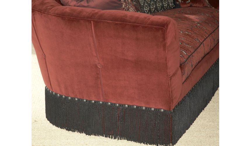 SOFA, COUCH & LOVESEAT Hermitage sofa. Luxury furniture, Ravishing Red