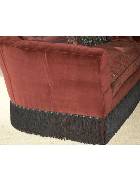 SOFA, COUCH & LOVESEAT Hermitage sofa. Luxury furniture, Ravishing Red