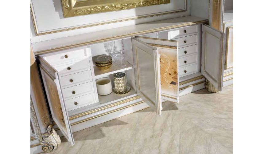 Breakfronts & China Cabinets High end china display cabinet Italian luxury furniture