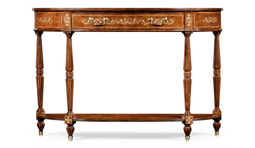 Console & Sofa Tables High end demilune console table. 599207
