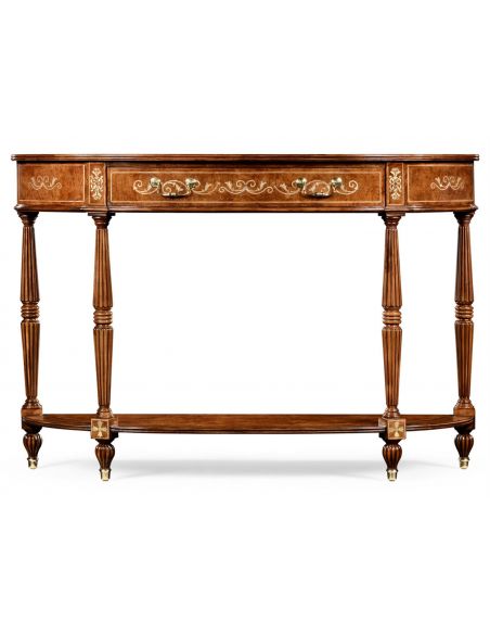 Console & Sofa Tables High end demilune console table. 599207