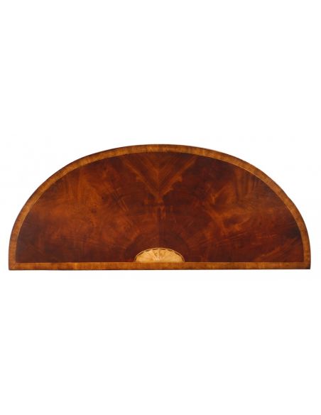 Breakfronts & China Cabinets Breakfronts China Closets Mahogany Demilune Cabinet