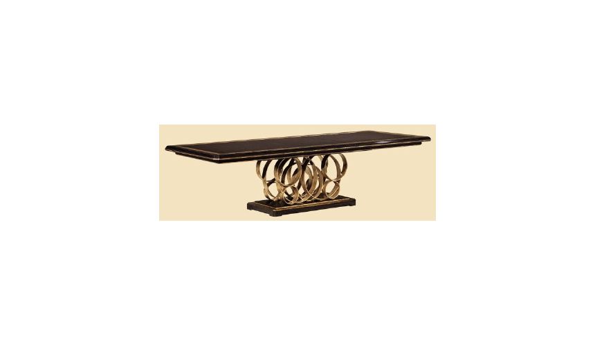 Dining Tables High end display cabinet. Modern furnishings.