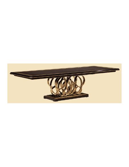 Dining Tables High end display cabinet. Modern furnishings.