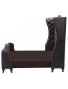 BEDS - Queen, King & California King Sizes Grand Tufted Headboard with Wingback