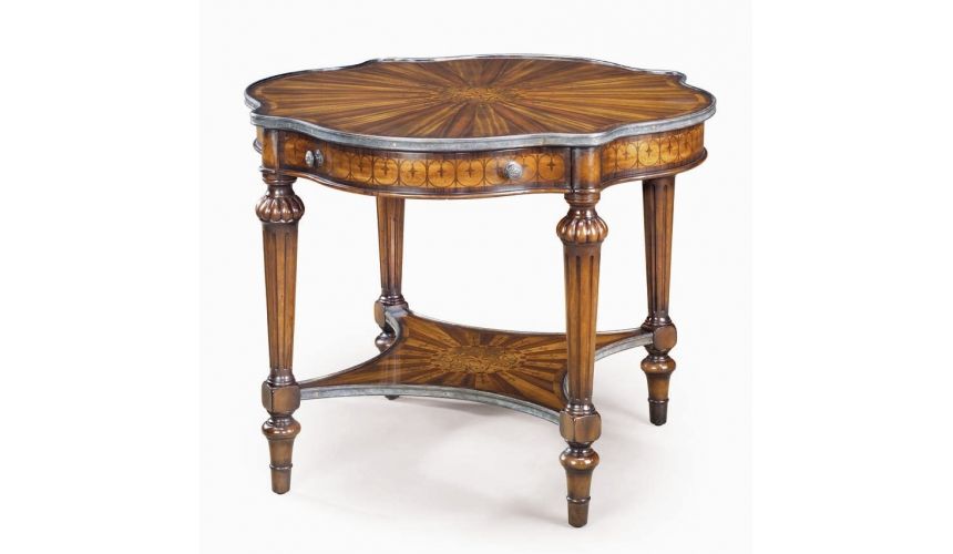 High quality antique reproduction furniture. Side table