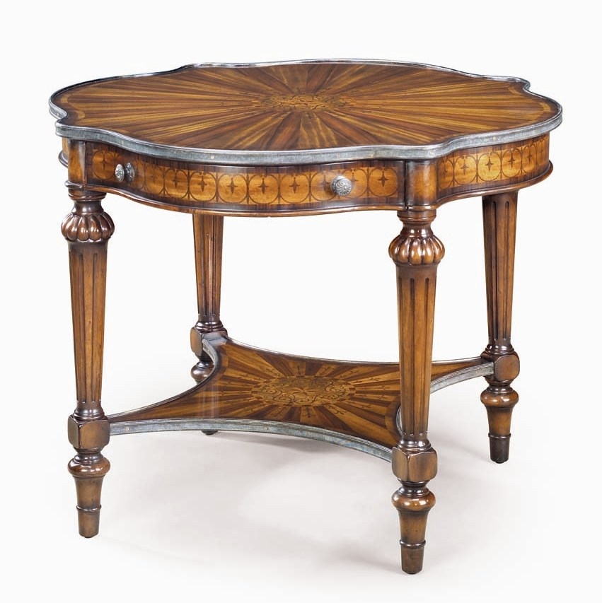 Round & Oval Side Tables High quality antique reproduction furniture. Side table