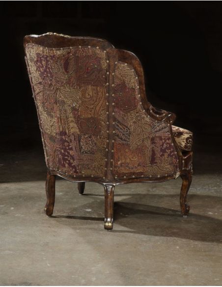 Luxury Leather & Upholstered Furniture High style chair traditional furniture