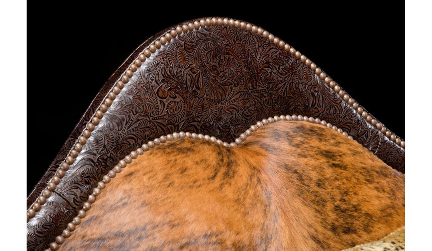 SOFA, COUCH & LOVESEAT High style country western sofa. USA made