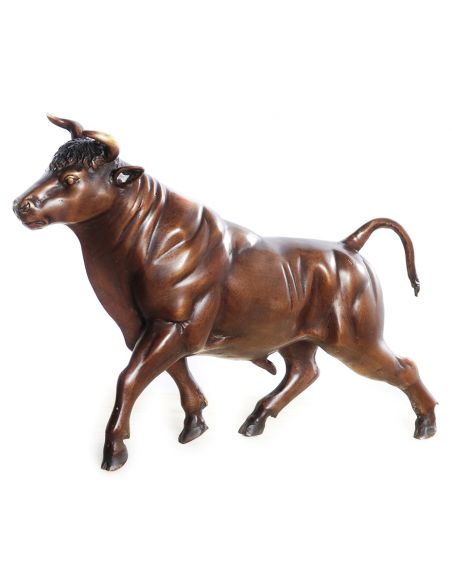 Statues Home Accessories Bronze Standing Bull