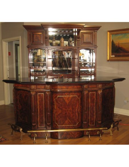 Home Bar Furniture Home bar. Empire style home bar. Luxury furniture.