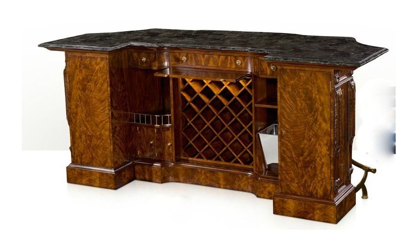 Home Bar Furniture Home bar. Empire style home bar. Luxury furniture.