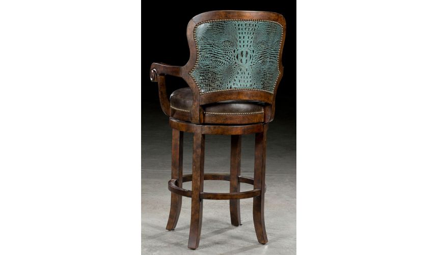 Luxury Leather & Upholstered Furniture Home Bar Furniture. Bar Stools. 65