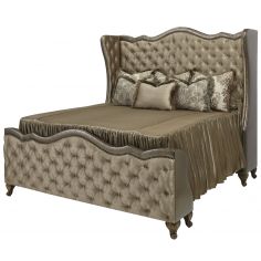 BEDS - Queen, King & California King Sizes Plush Tufted Upholstered Bed