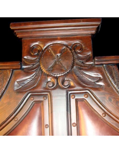 Queen and King Sized Beds Arrows and feathers, Indian Nation bed. High style western furniture. The best in western decor.