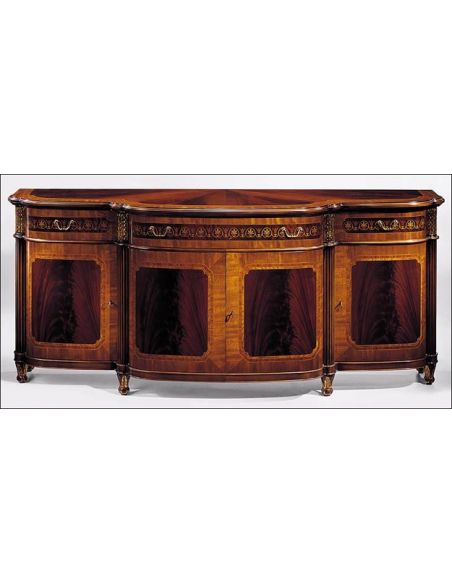 Italian furniture from Bernadette Livingston Furniture Breakfront Cabinet