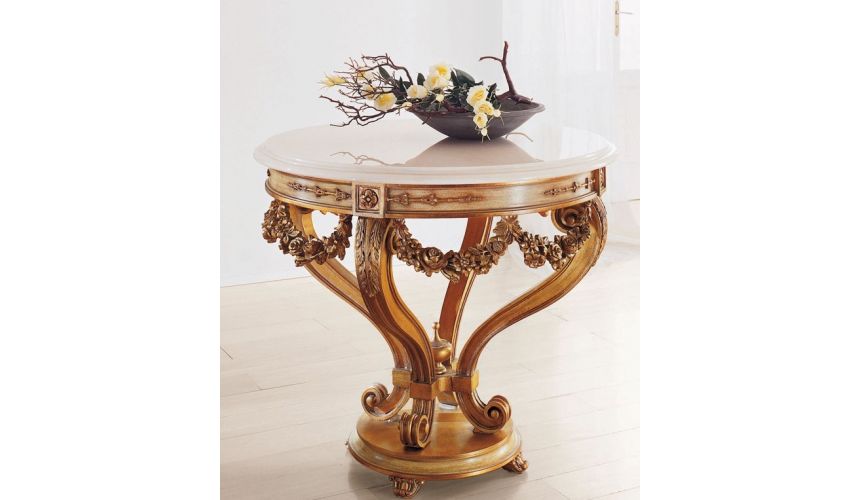 Foyer and Center Tables Italian handmade furniture from Bernadette Livingston Furniture