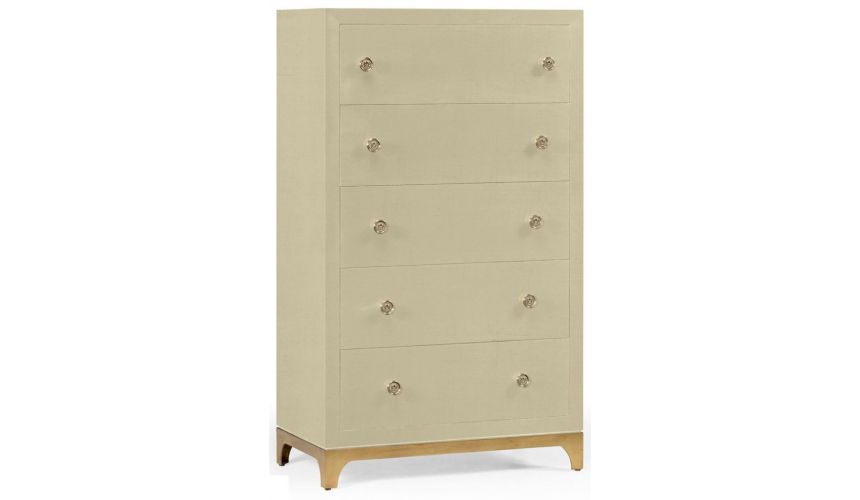 Square & Rectangular Side Tables Five Drawers Wearing Alexander Table-84