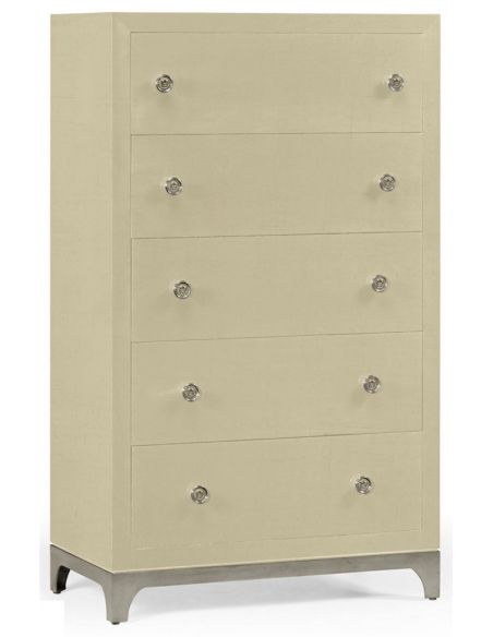Square & Rectangular Side Tables Five Drawers Wearing Alexander Table-84