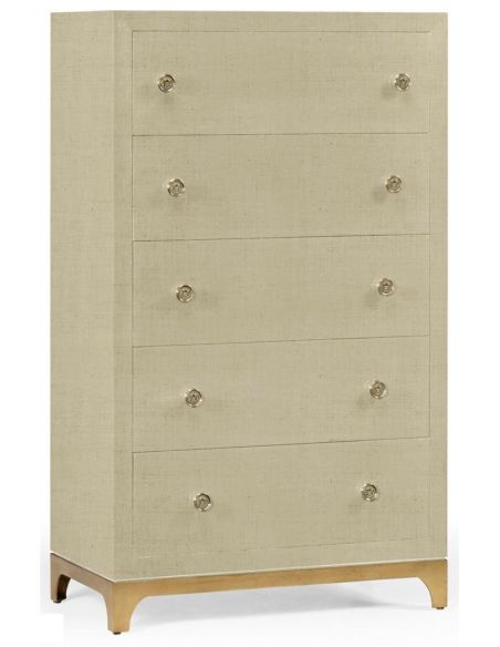 Square & Rectangular Side Tables Five Drawers Wearing Alexander Table-84