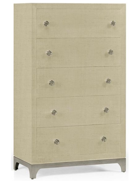 Square & Rectangular Side Tables Five Drawers Wearing Alexander Table-84