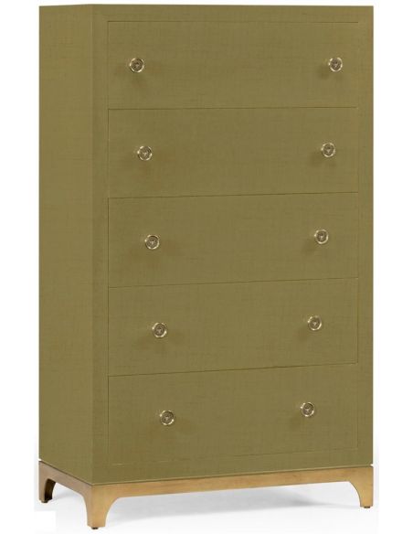 Square & Rectangular Side Tables Five Drawers Wearing Alexander Table-84