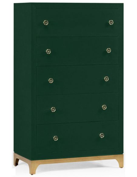 Square & Rectangular Side Tables Five Drawers Wearing Alexander Table-84