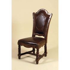 Dining Chairs Jupe chair 645 Leather high back dining chair