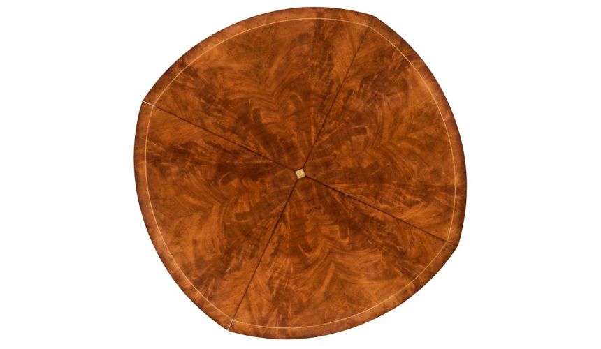 Dining Tables Jupe table with self storing leaves, center pops up. 594596