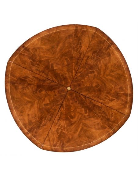 Dining Tables Jupe table with self storing leaves, center pops up. 594596
