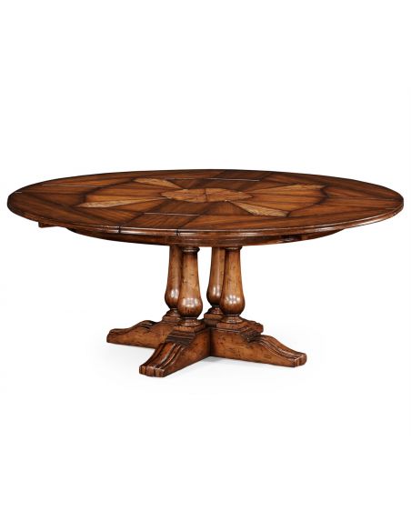 Dining Tables 22 Jupe table with self storing leaves, center pops up