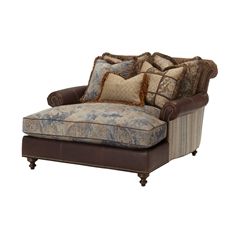 Luxury Leather & Upholstered Furniture Luxury double chair chaise 2233