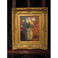 Original Oil Paintings By Artist: Anne-Marie Debuissert Le Bouquet original oil paintings and home decor. Artist Anne-Marie D...