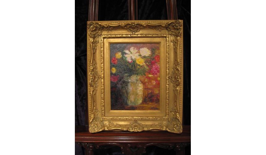 Original Oil Paintings By Artist: Anne-Marie Debuissert Le Bouquet original oil paintings and home decor. Artist Anne-Marie D...